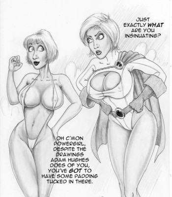 Thong Girl Meets Power Girl Sex Comic sex 4