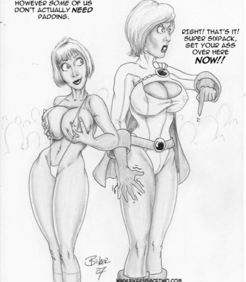 Thong Girl Meets Power Girl Sex Comic sex 5