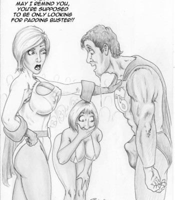 Thong Girl Meets Power Girl Sex Comic sex 7