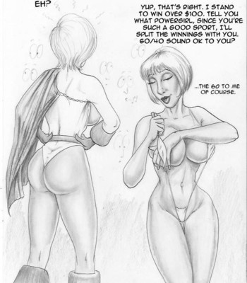Thong Girl Meets Power Girl Sex Comic sex 14