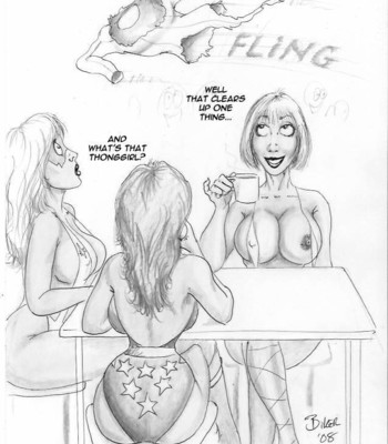 Thong Girl Meets Power Girl Sex Comic sex 34