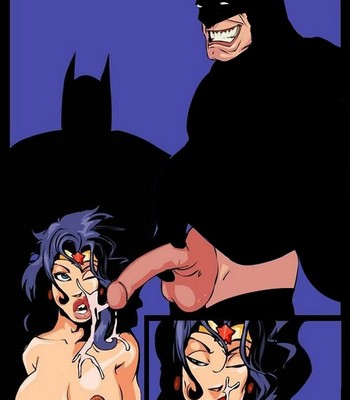 Wonder Woman Night Patrolling With Her Batmen comic porn sex 8