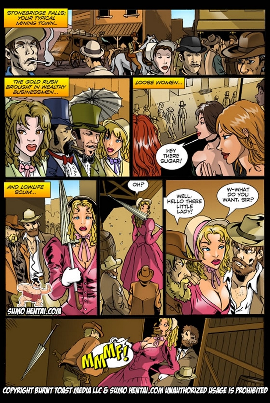 Wild west porn comics