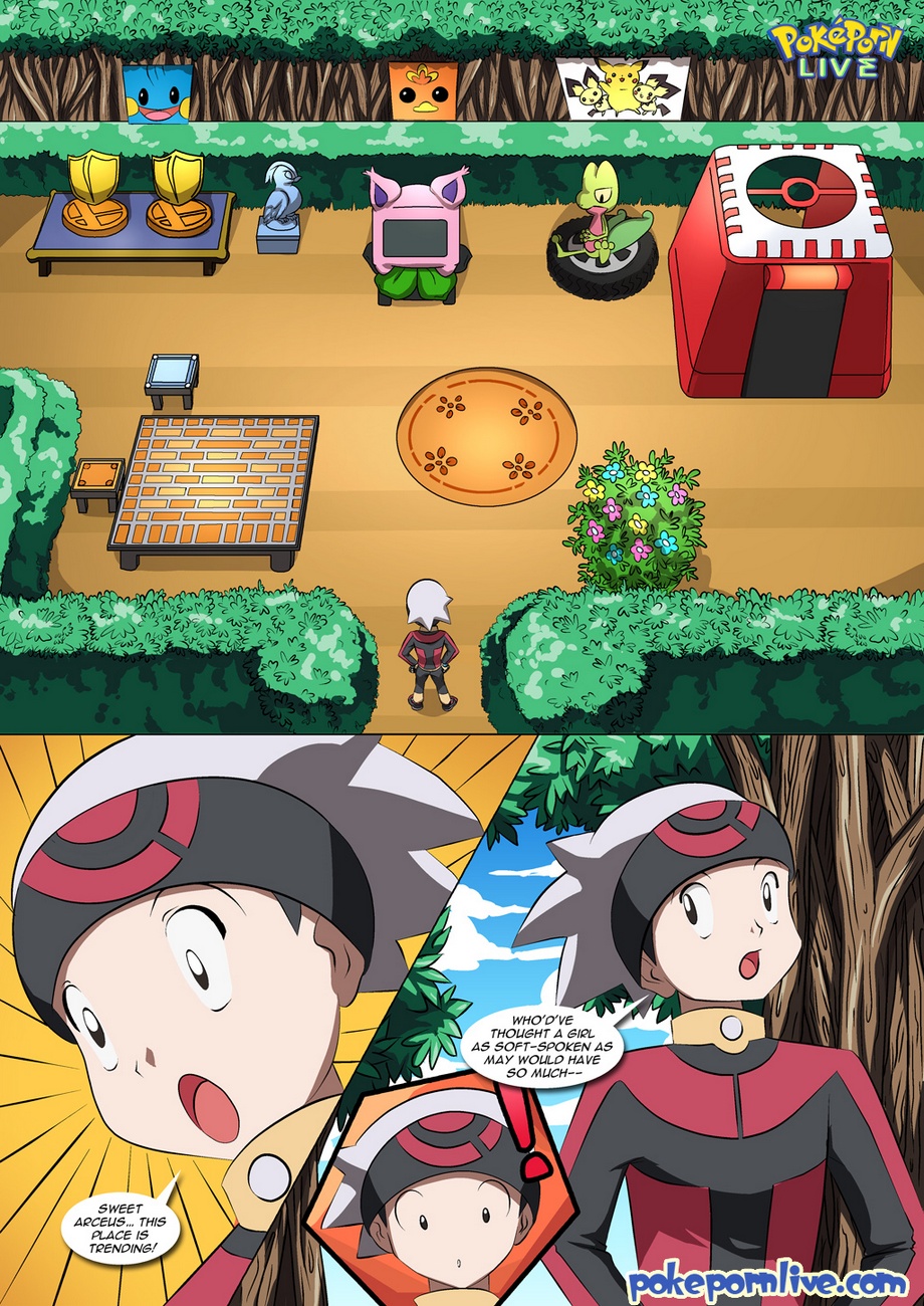 Pokemon ruby and sapphire secret base porn comic