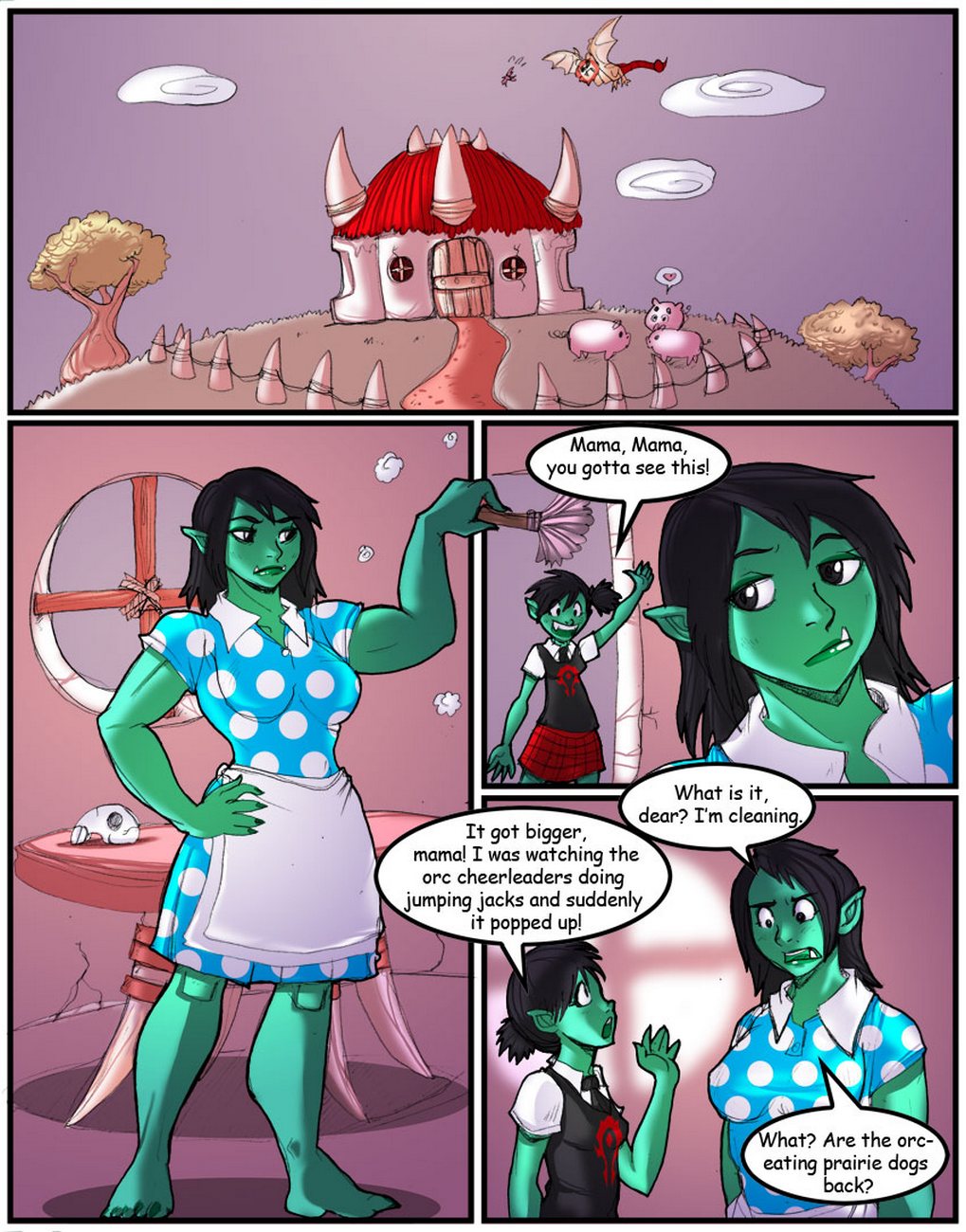 The Adventures Of Orky And Horderiate Sex Comic picture
