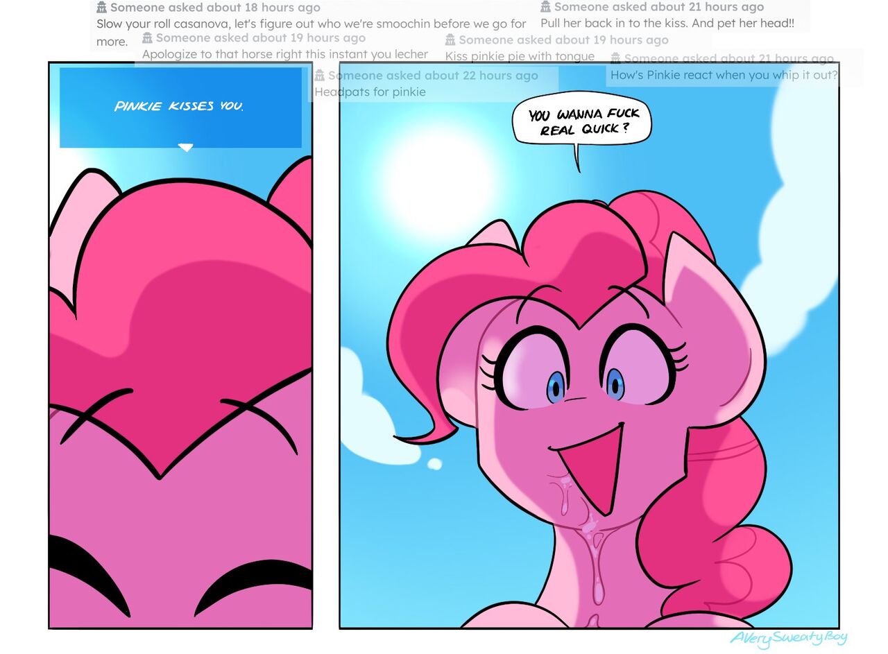 Pinkie pie porno comic