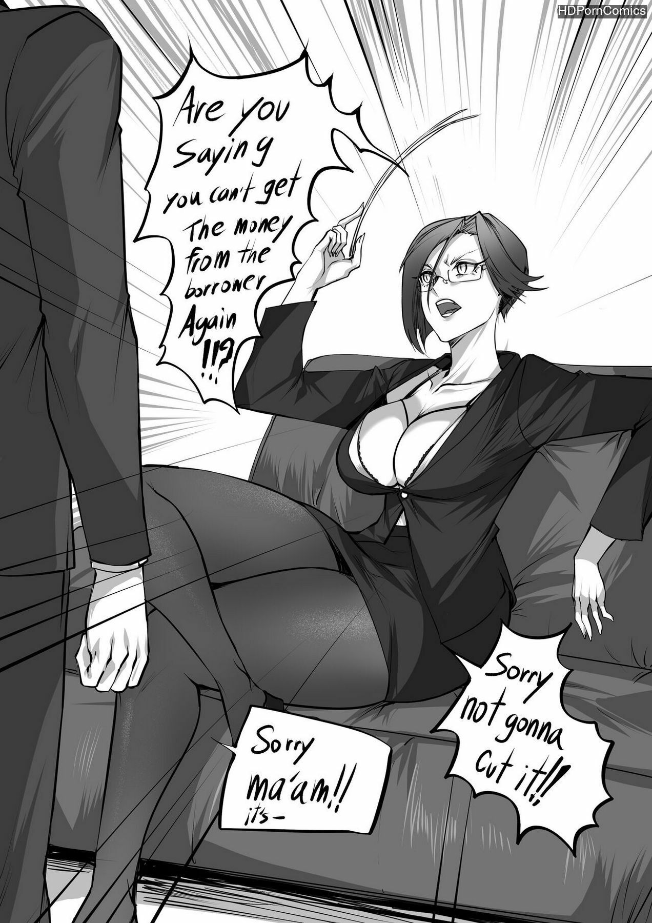 My Boss Is A Hot Office Lady comic porn