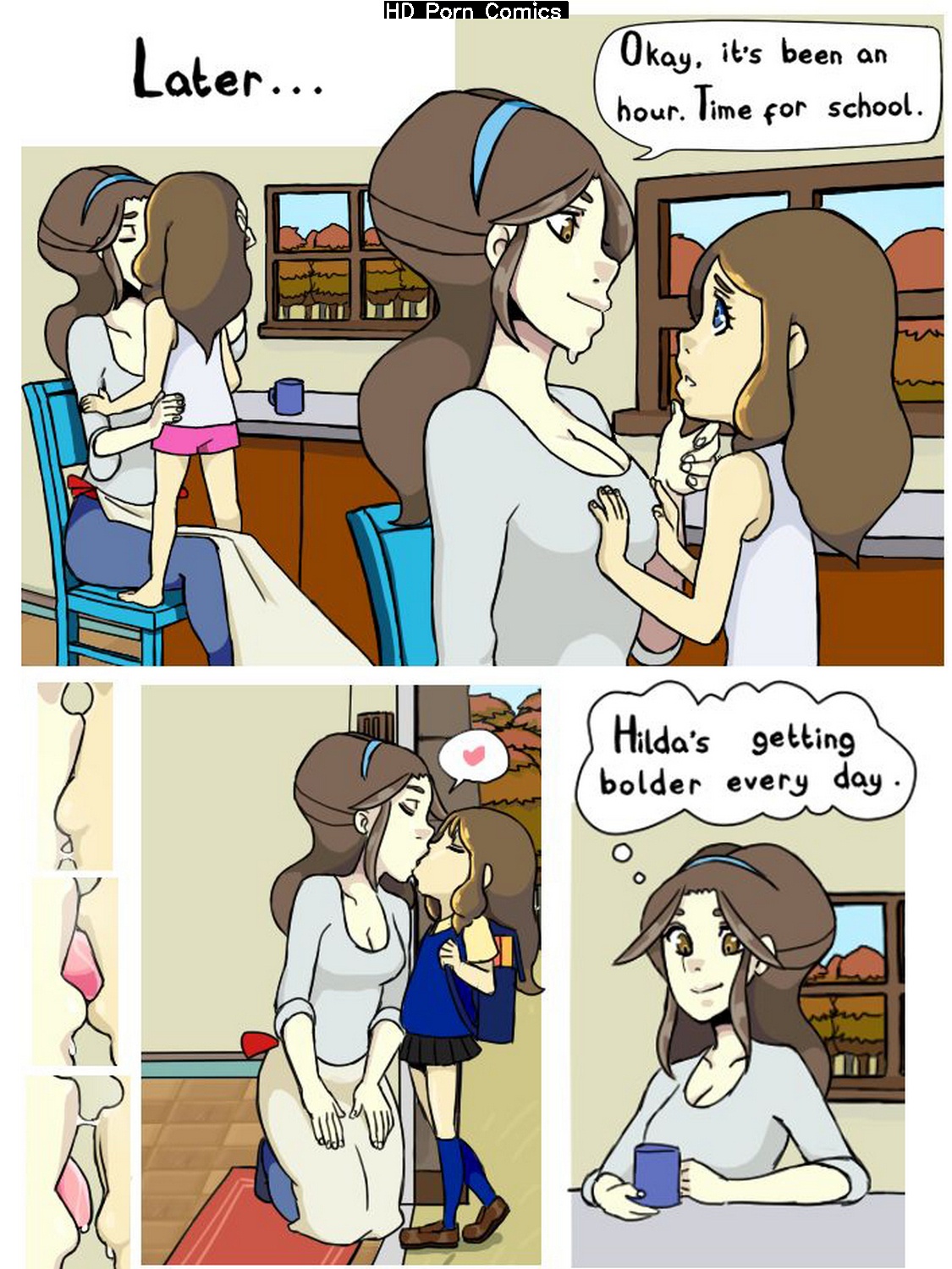 Hot Lesbian Sex Comics - Cartoon Mom Lesbian Sex | Niche Top Mature