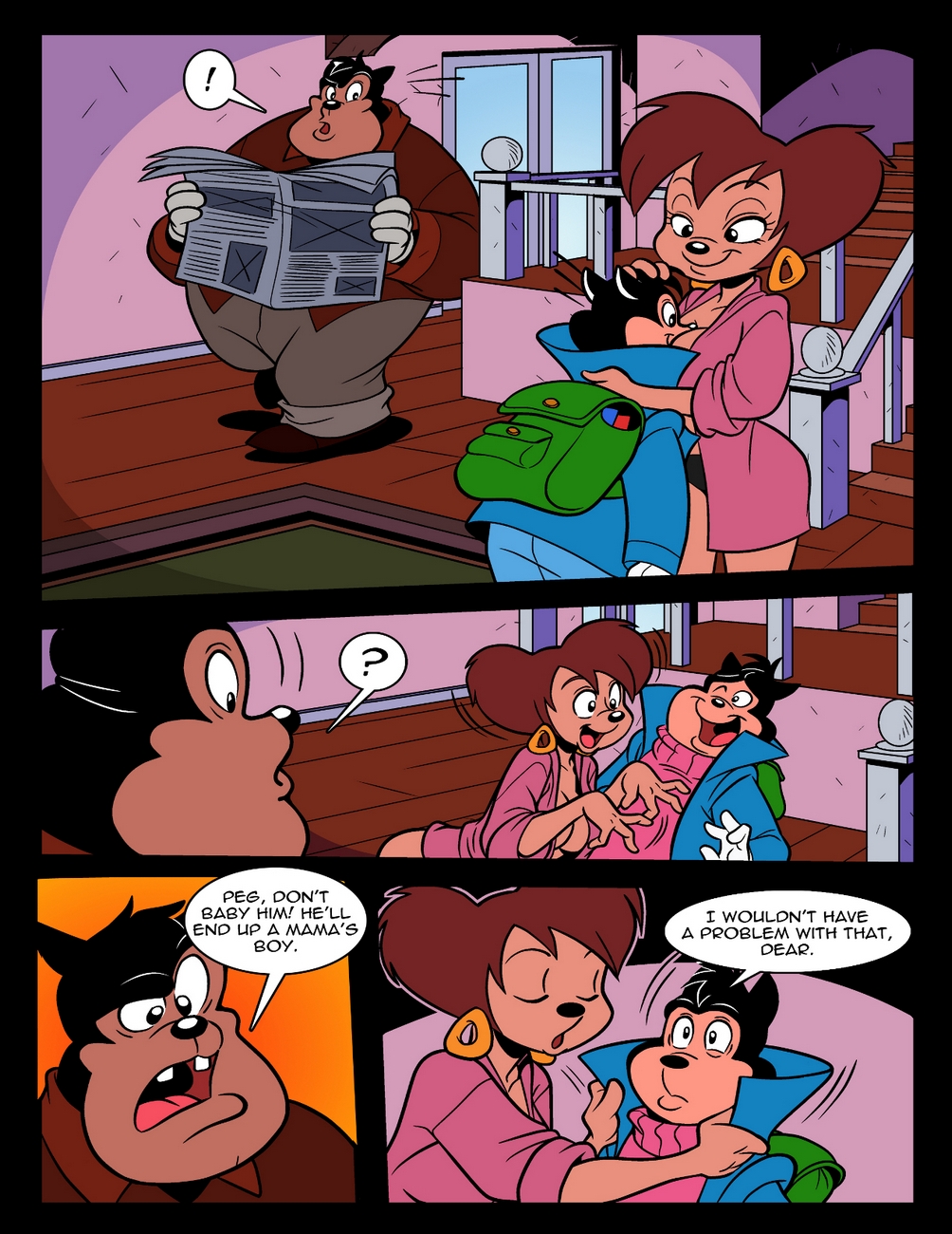 Goof Troop Goofy Plot Comic Porn - A Goofy Plot 4 Sex Comic - HD Porn Comics