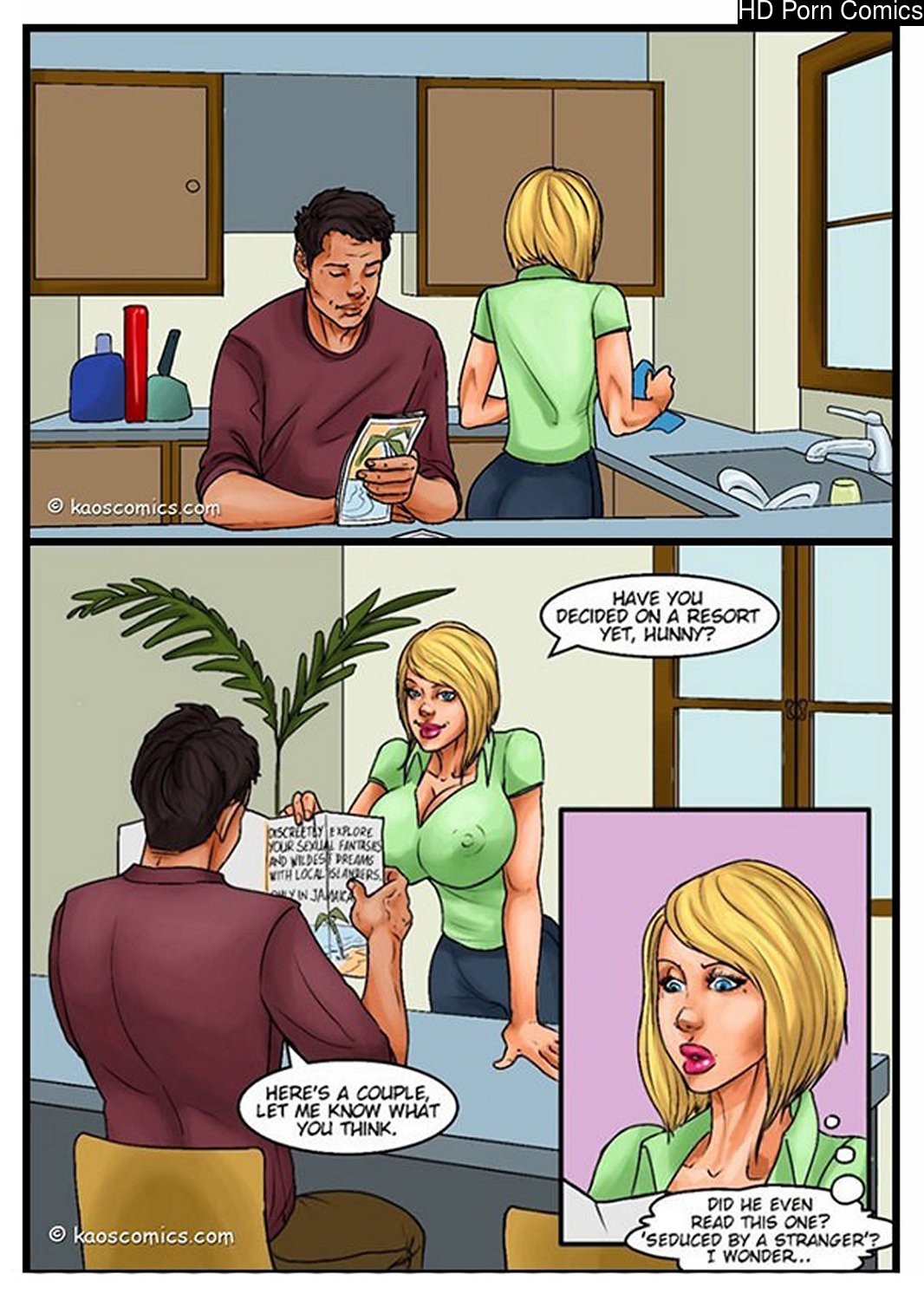 Massage porn comic