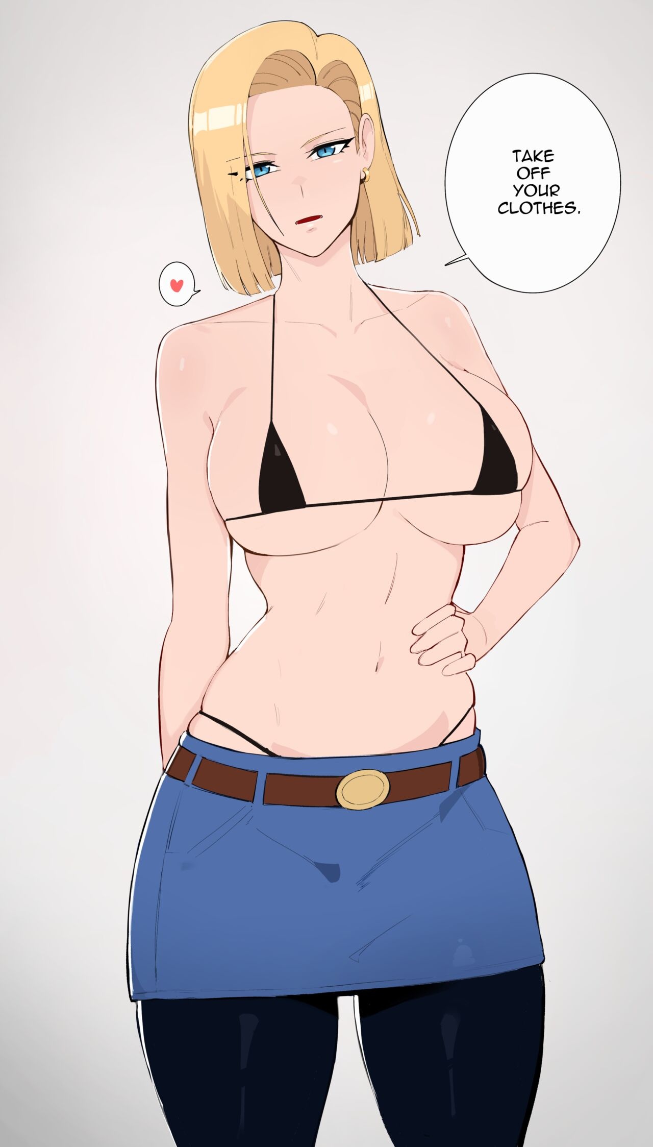 Sexy Time With Android 18 comic porn | HD Porn Comics