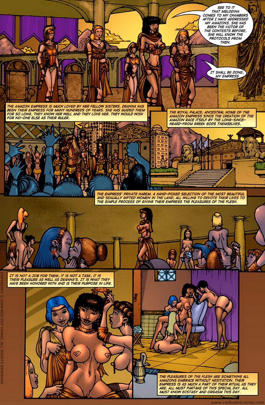 The Amazon Empress Sex Comic - HD Porn Comics