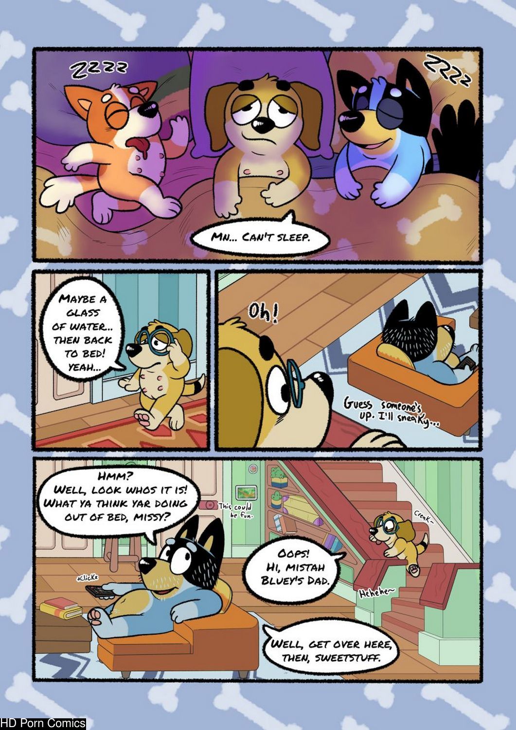 Bluey sex comic
