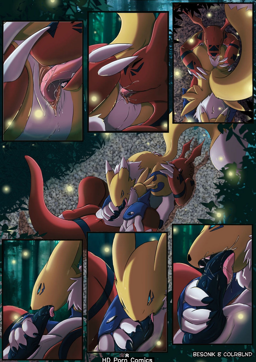Digimon Furry Porn Shemale - Digimon - Digital Love comic porn - HD Porn Comics