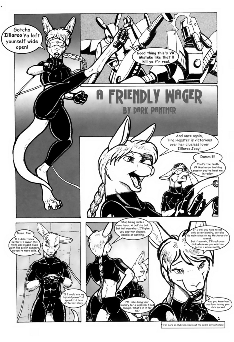A friendly wager that got out of hand porn comic