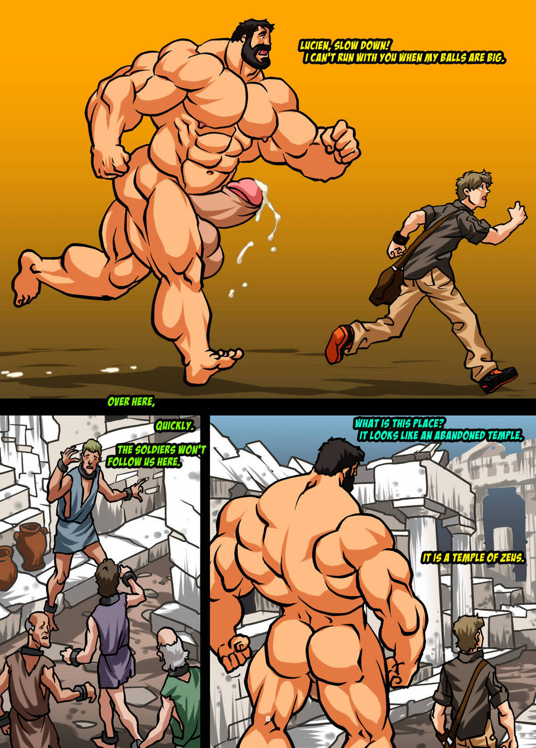 Hercules - Battle Of Strong Man 2 comic porn - HD Porn Comics