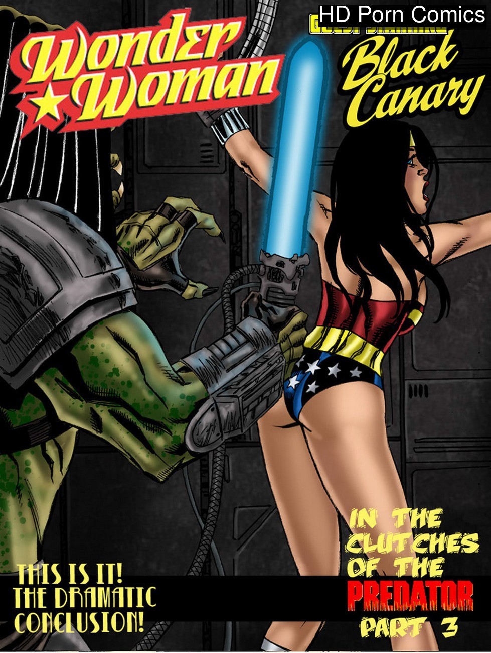 Wonder Woman - In The Clutches Of The Predator 3 Sex Comic - HD Porn Comics