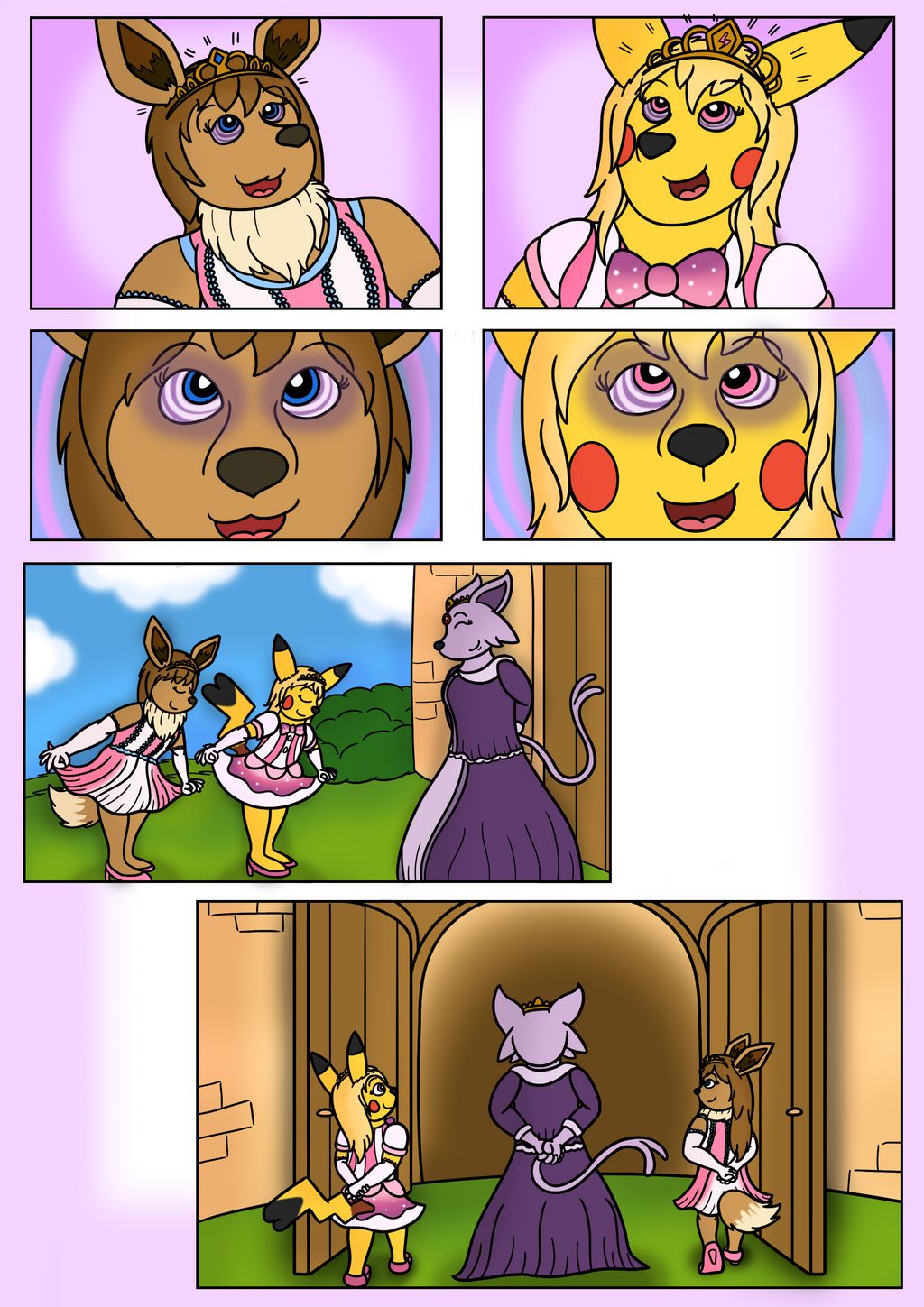 Ash Pikachu Princess comic porn | HD Porn Comics