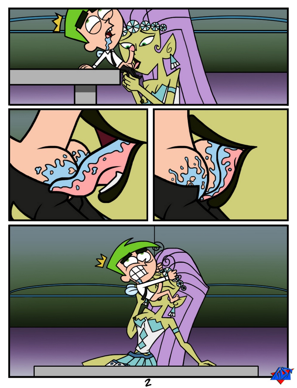 Fairly odd parents nude comic