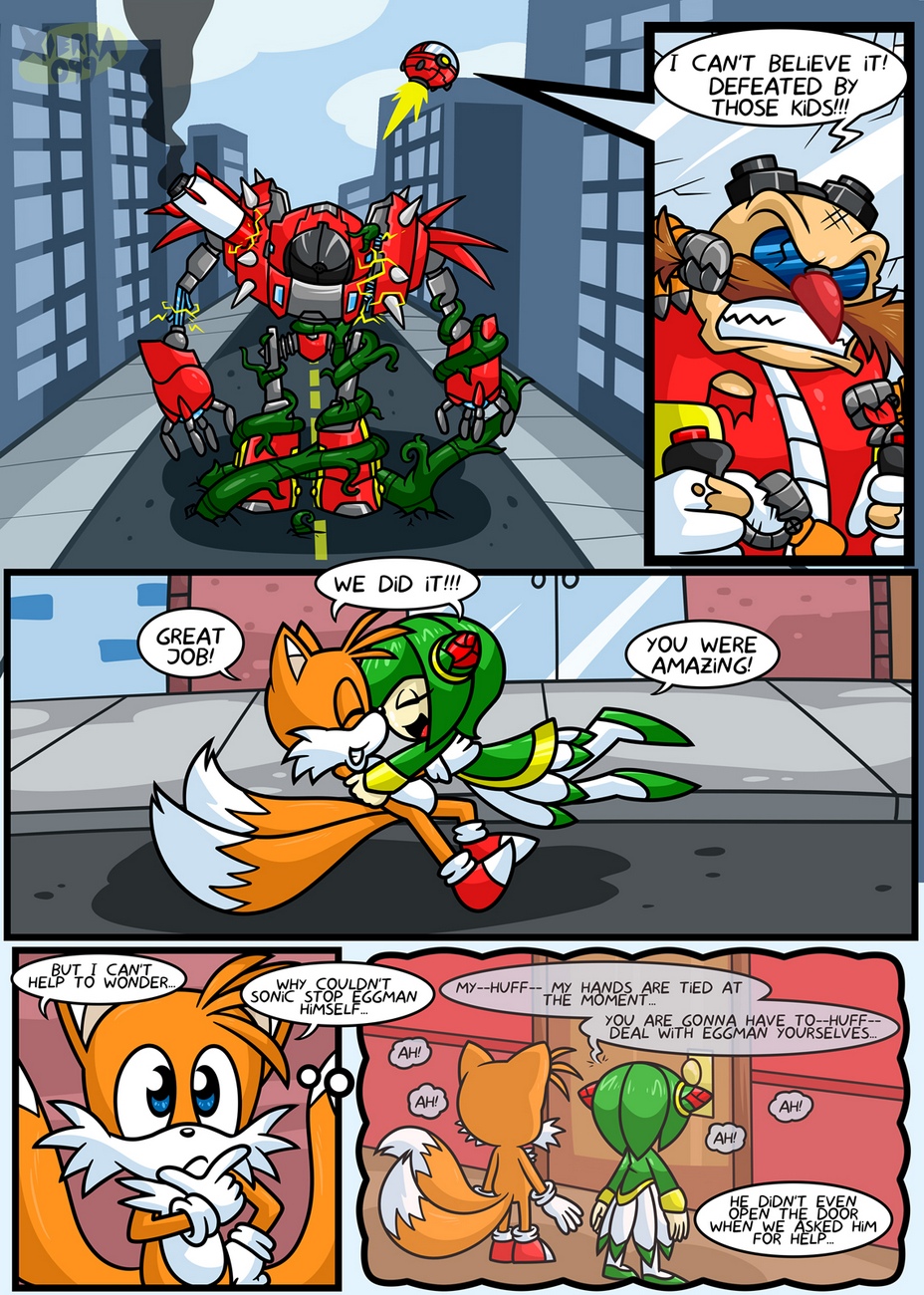 Tails And Cosmos First Time comic porn HD Porn Comics