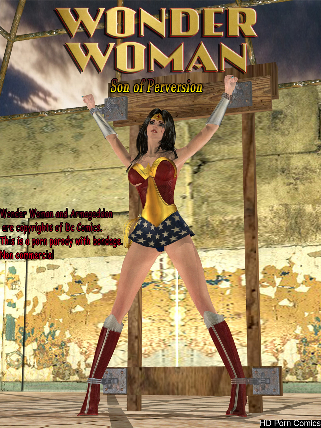 Wonder Girl Porn Parody - Wonder Woman - Son Of Perversion 1 comic porn - HD Porn Comics