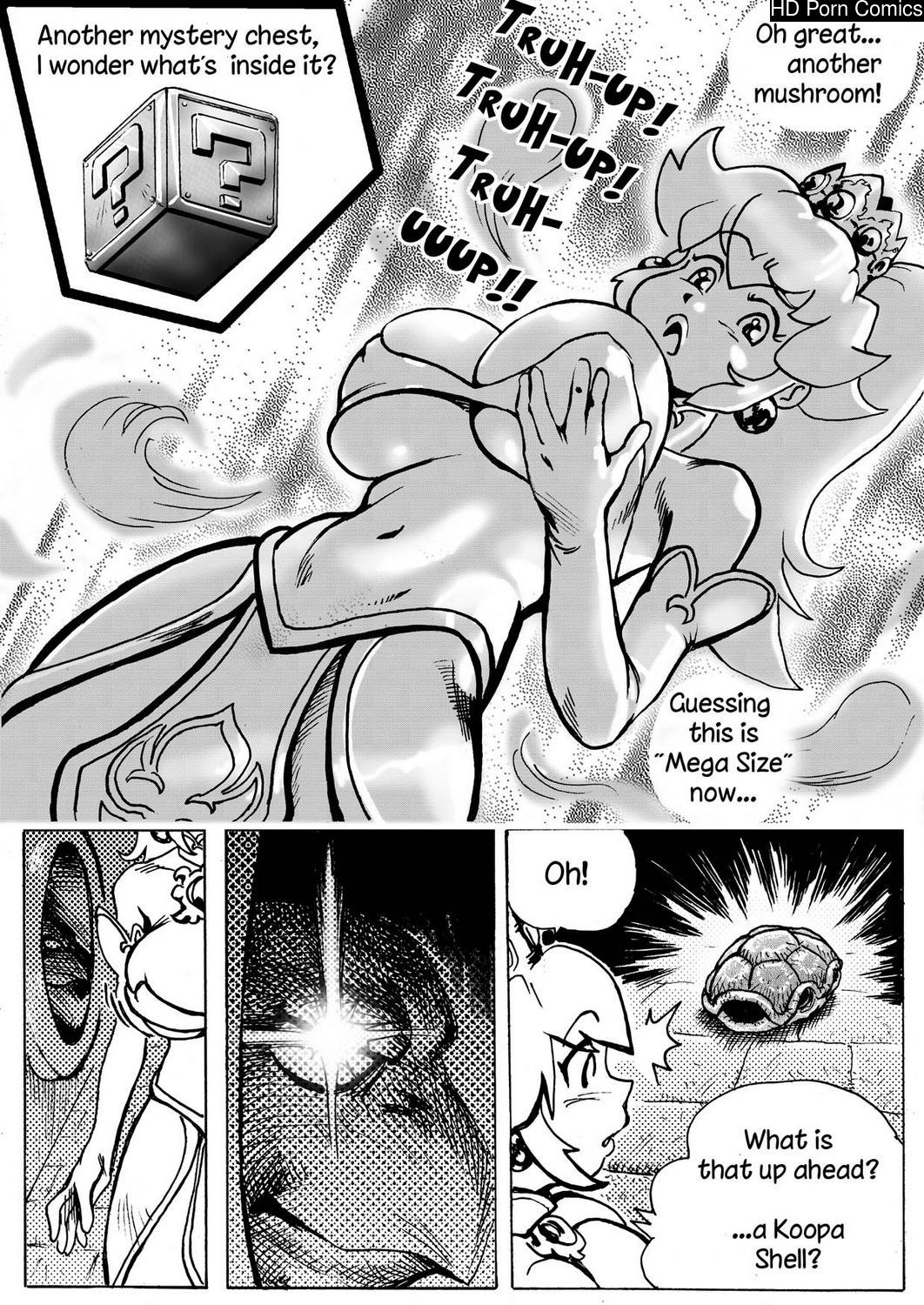Hentai Porn Princess Peach Inflation - Princess Peach Wild Adventure 4 comic porn - HD Porn Comics