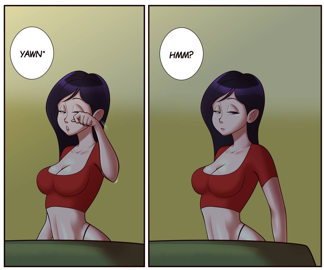 Xxx Elastigirl 3d - Violet Worships Elastigirl's Booty comic porn | HD Porn Comics