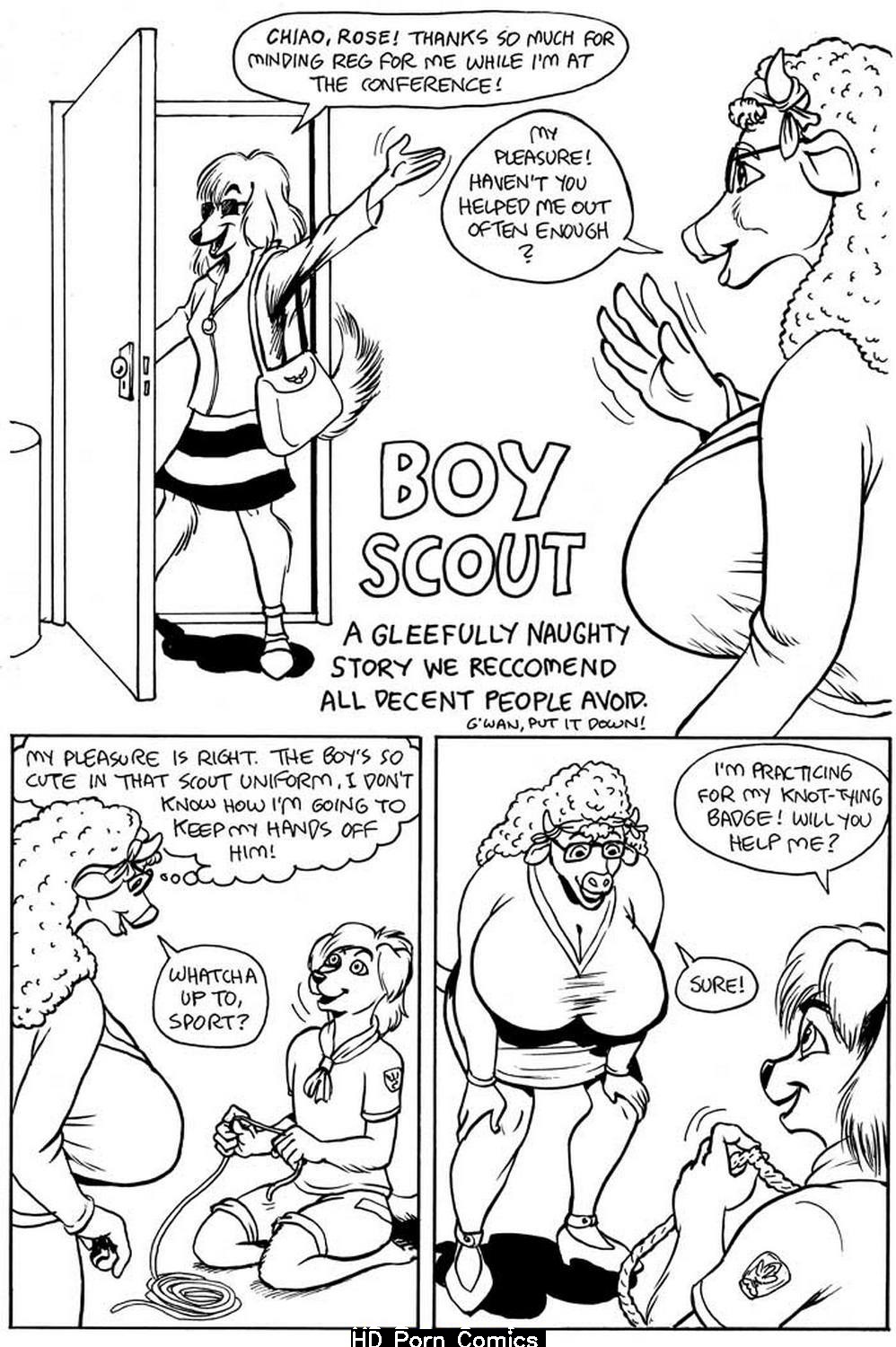 Boy Scout comic porn - HD Porn Comics