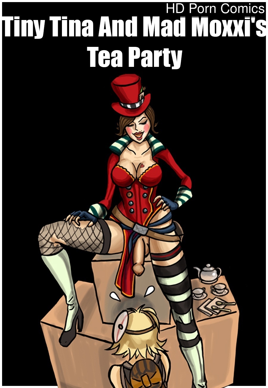 Blowjob Cartoons Borderlands - Tiny Tina And Mad Moxxi's Tea Party Sex Comic - HD Porn Comics