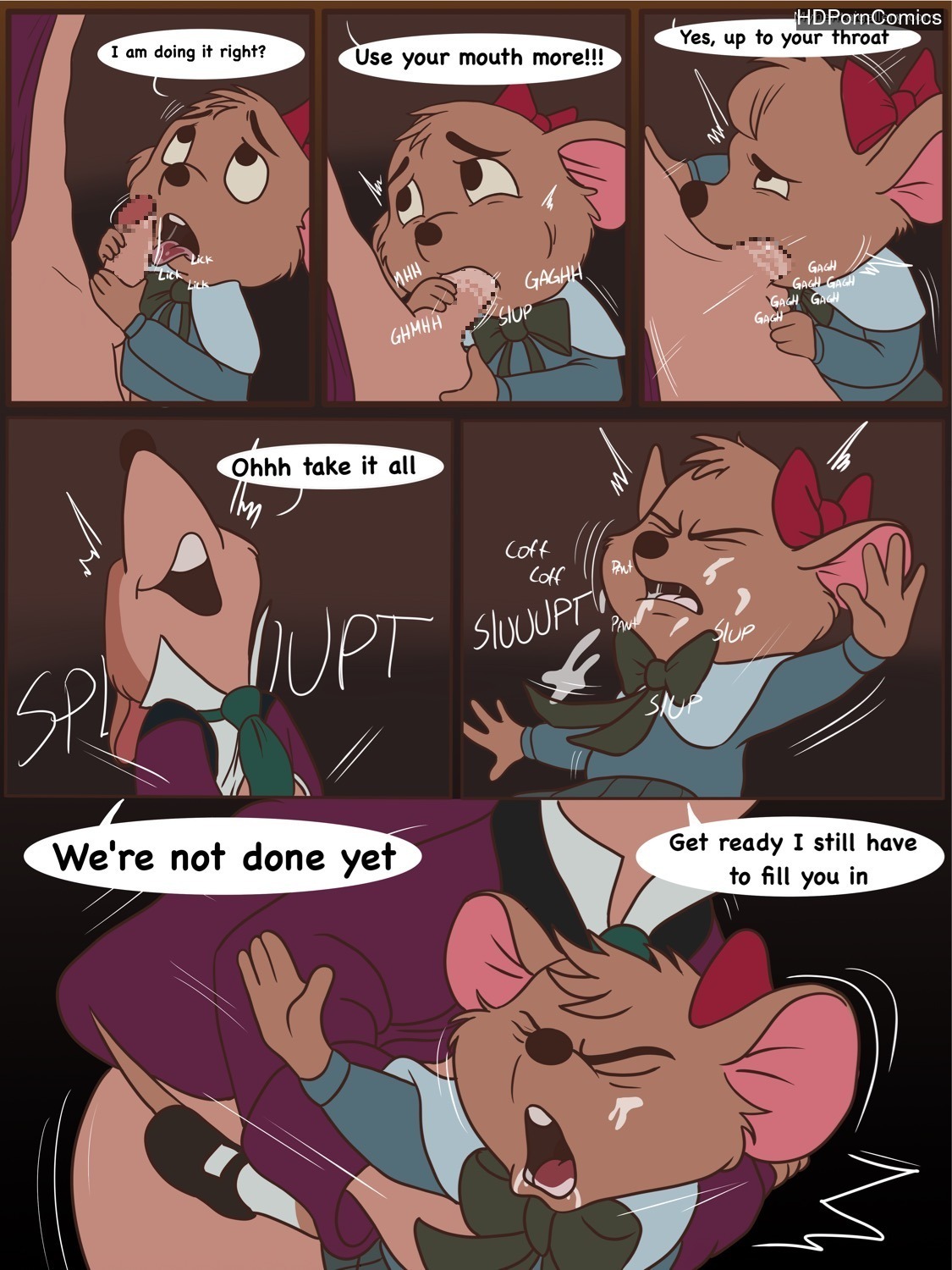 Comic porn great mouse detective
