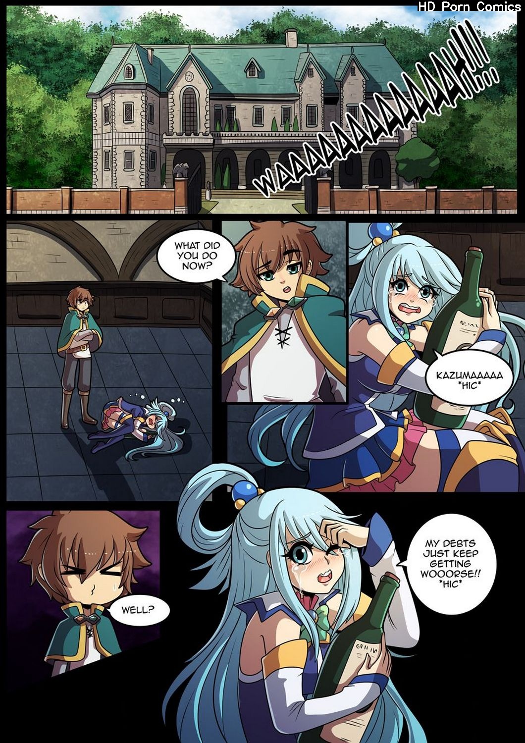 Aqua konosuba xxx