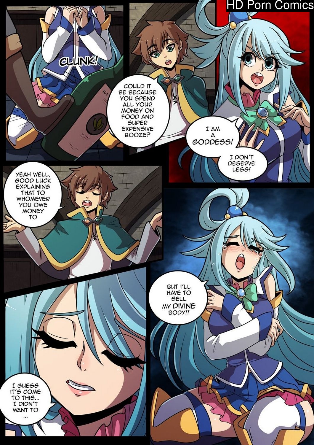 Aqua porn comic