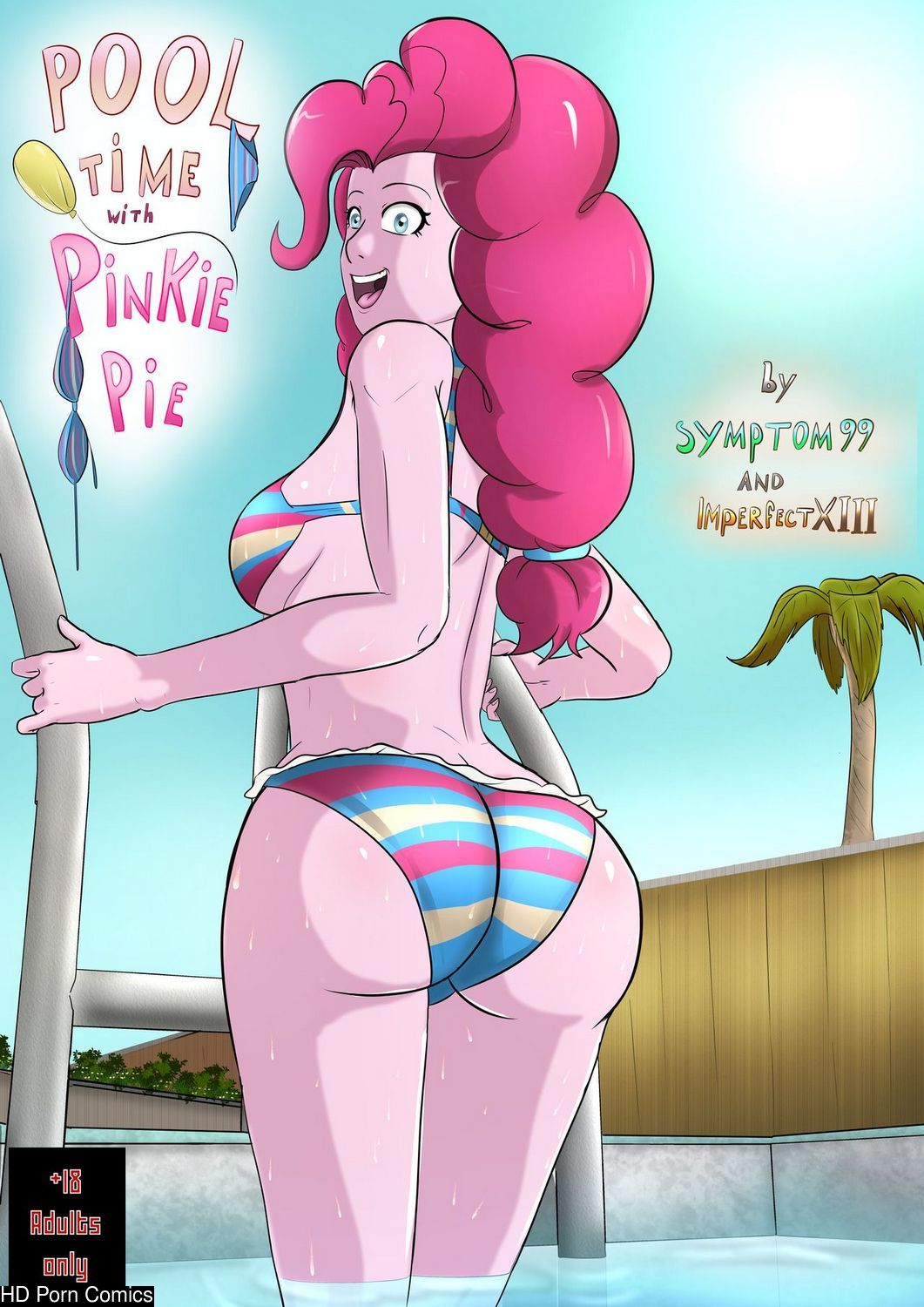 Pool Time With Pinkie Pie comic porn - HD Porn Comics