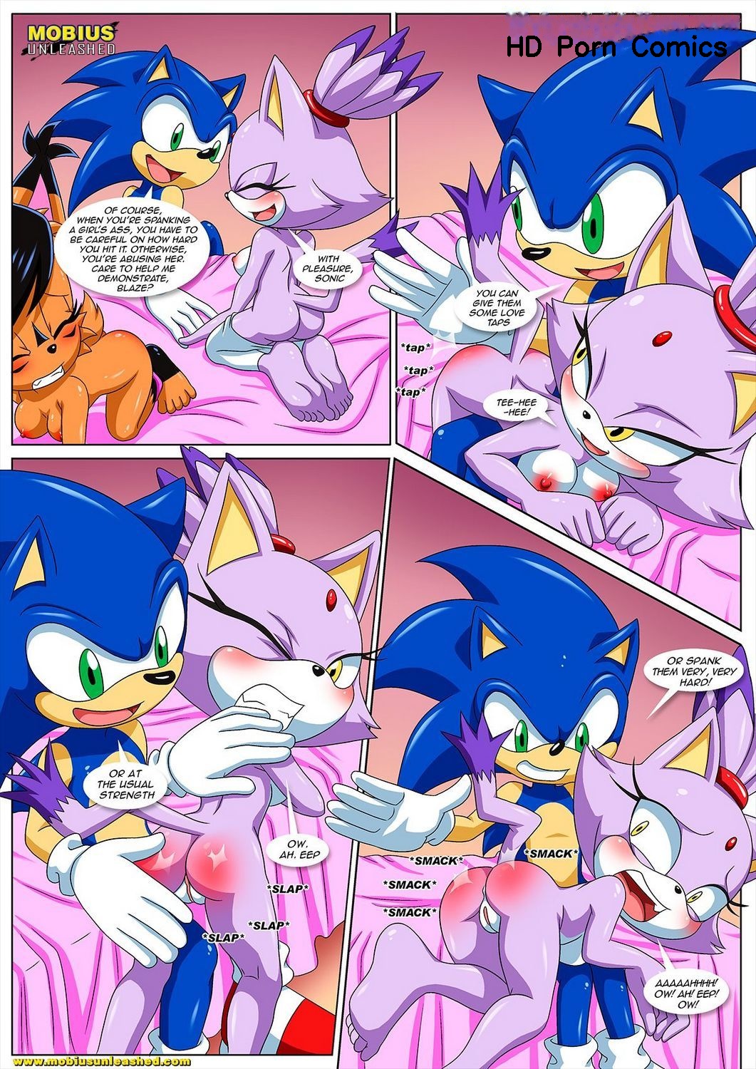 Sonic's Guide To Spanking comic porn - HD Porn Comics