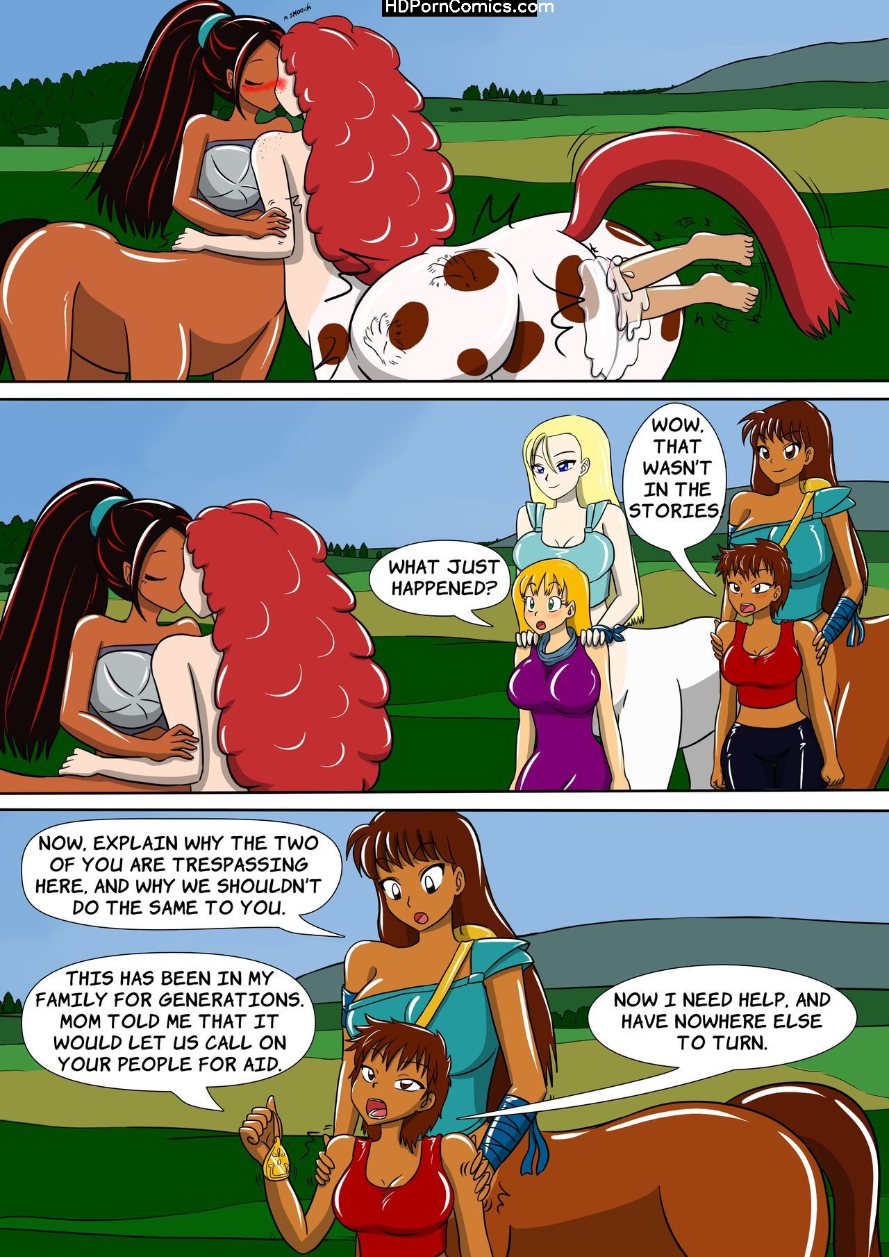 The centaur's protective womb