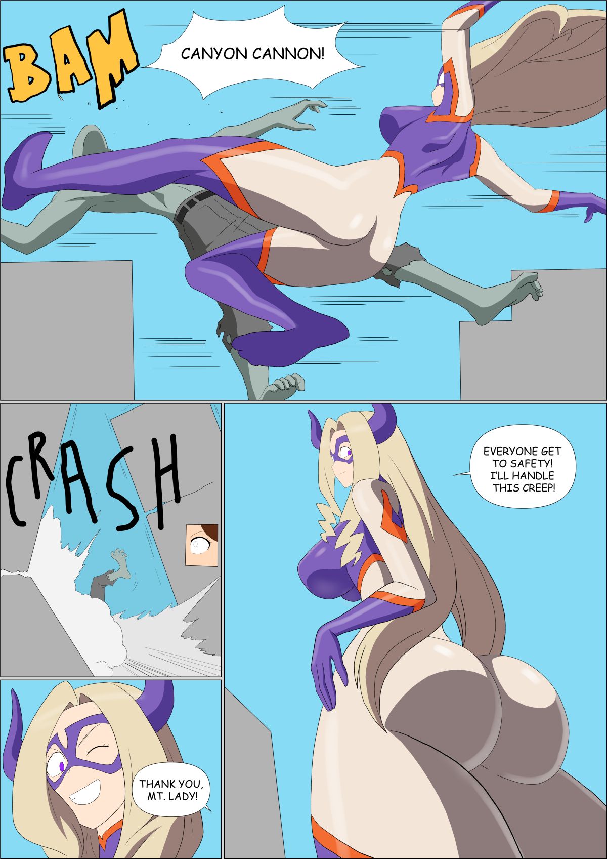 Mt lady porn comic