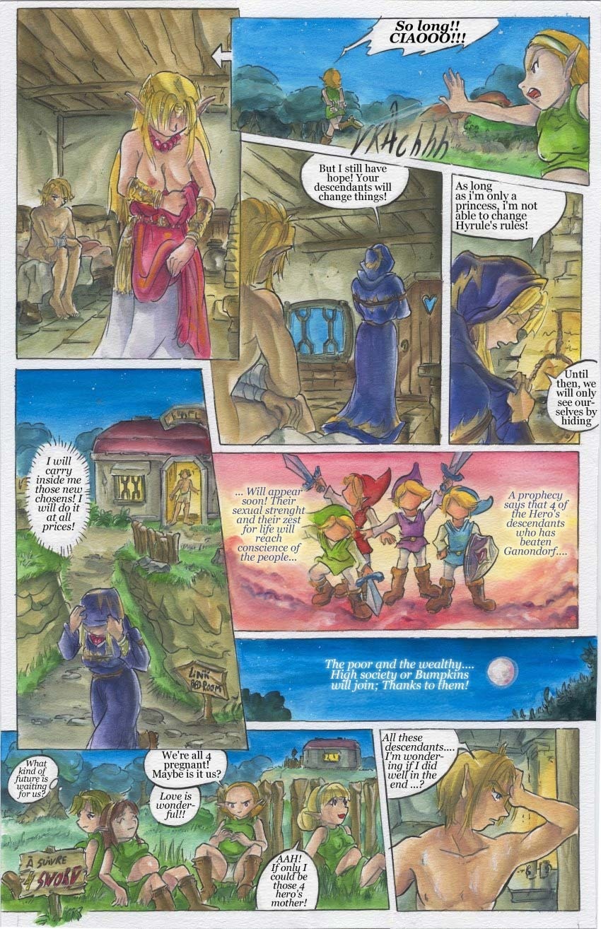 Bad zelda hentai comic