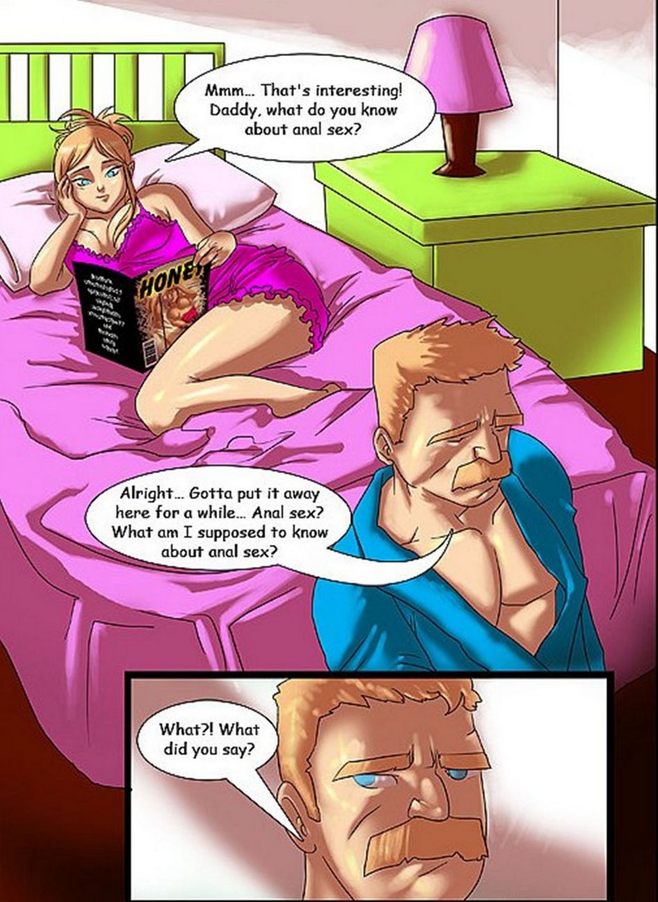 Her First Anal Cartoon - The First Lesson In Anal Sex Sex Comic - HD Porn Comics