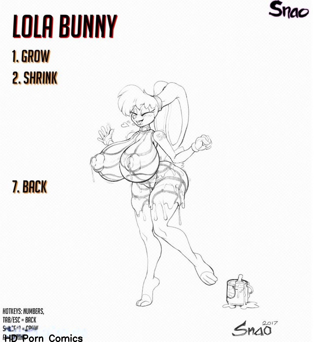 Lola bunny breast expansion