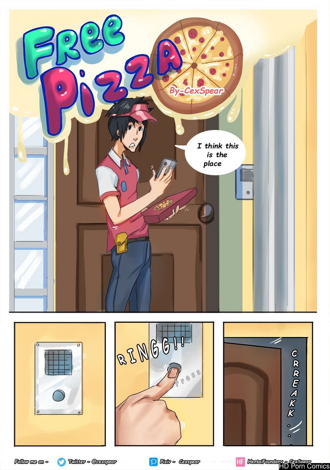 Pizza Hentai - Free Pizza comic porn - HD Porn Comics
