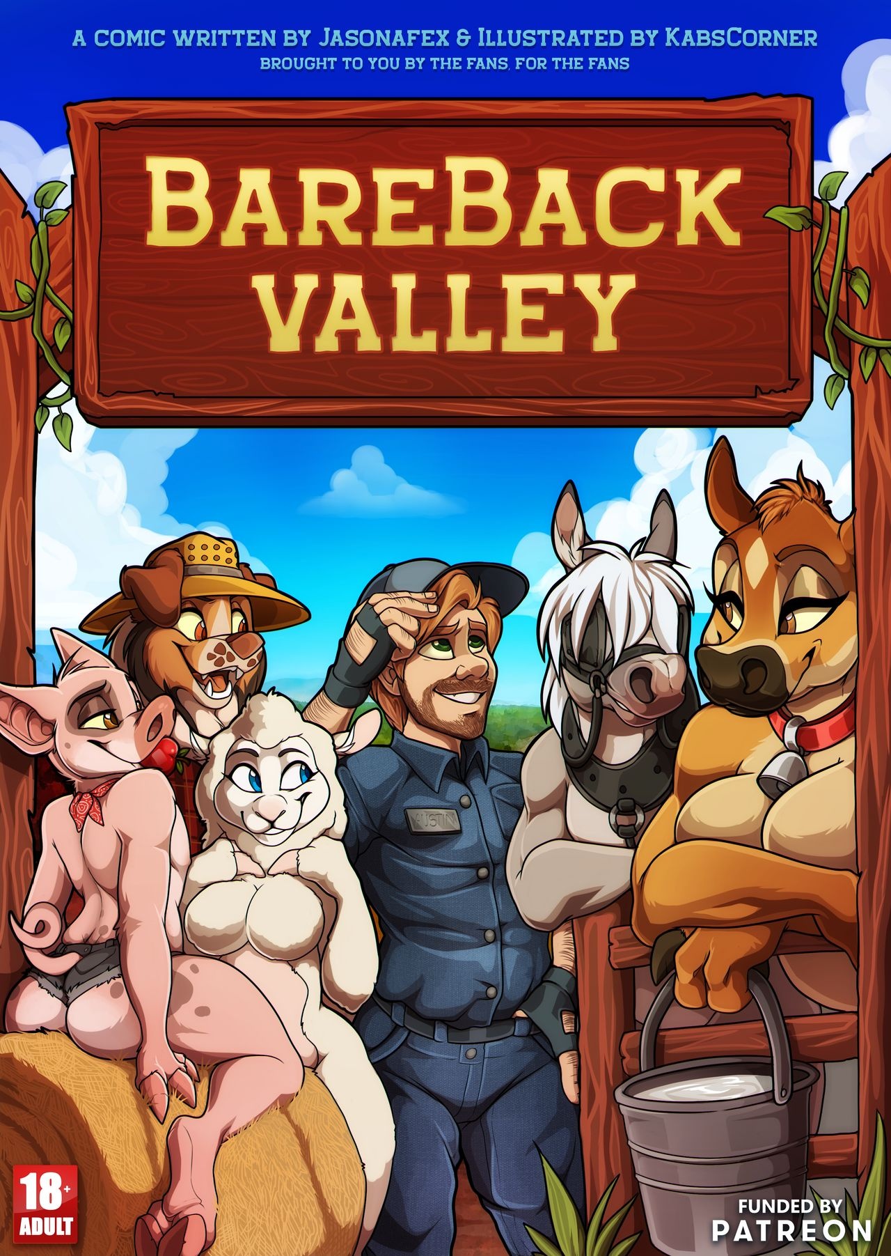 Bareback valley comic