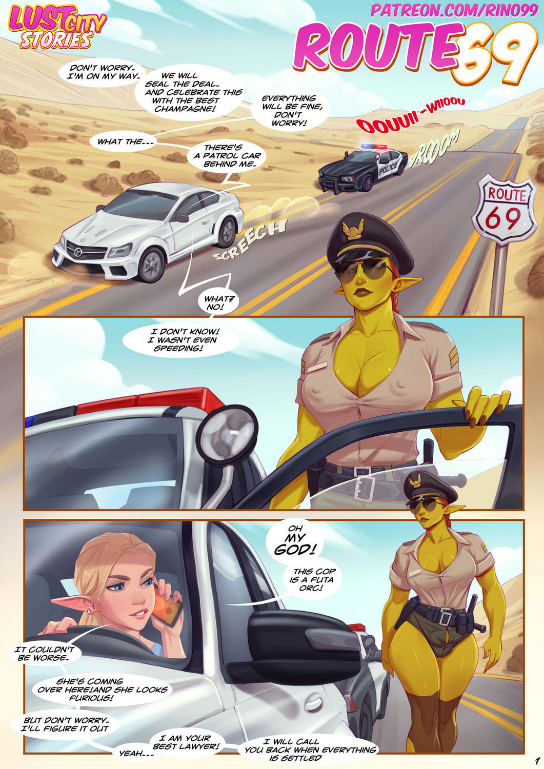 Route 69 (FutaxFuta Version) comic porn - HD Porn Comics