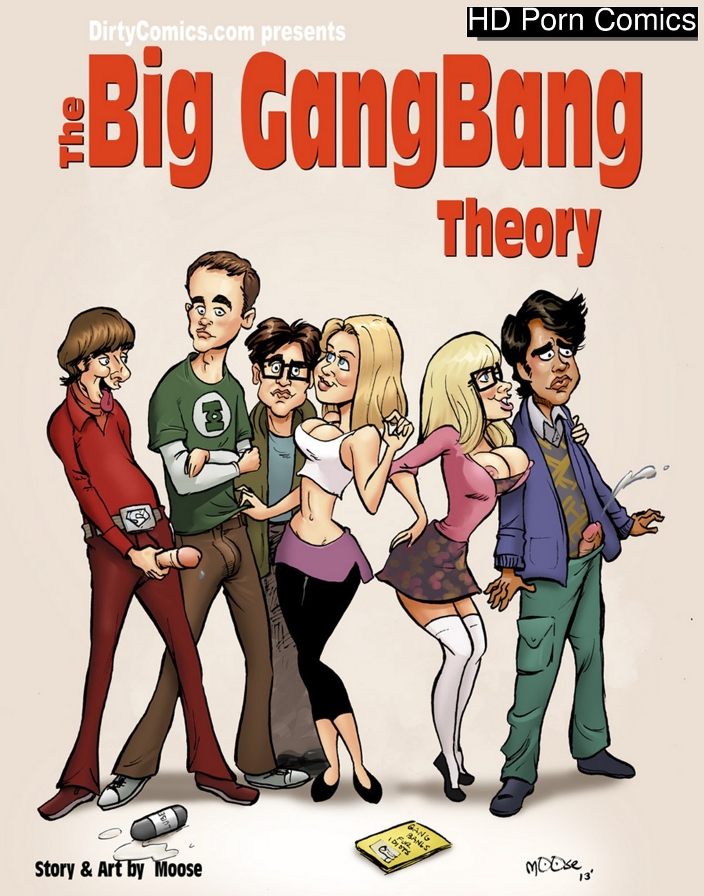 Big Bang Theory Lesbian Porn - The Big Bang Theory Sex Comic - HD Porn Comics