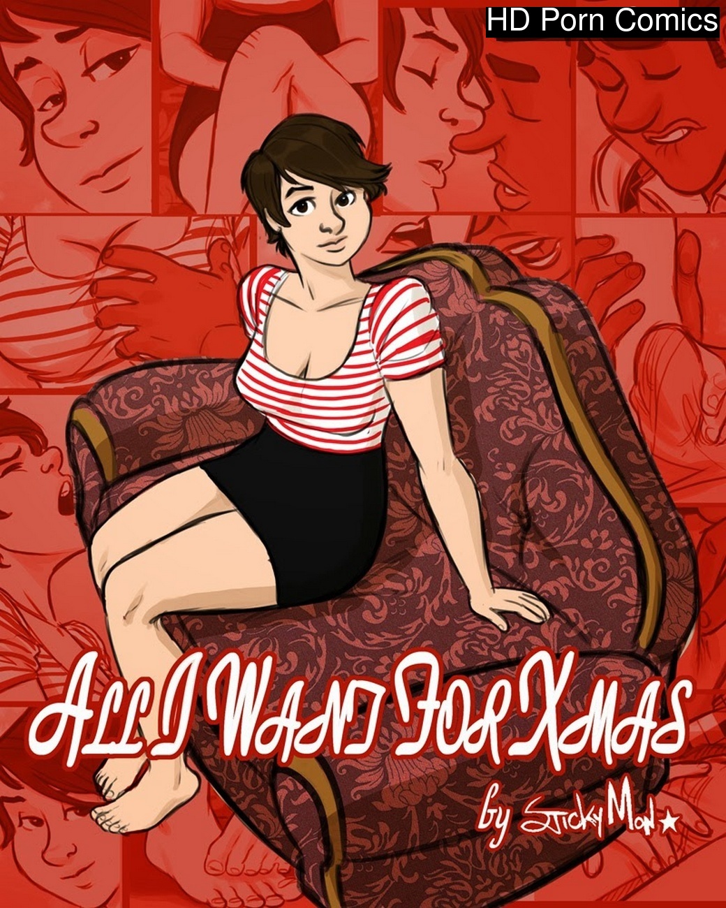 All i want for christmas interracial comic porn