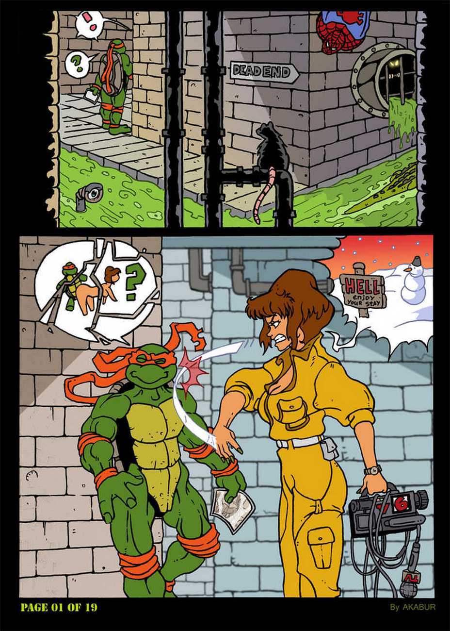 928px x 1300px - The Slut From Channel Six 2 - Teenage Mutant Ninja Turtles Sex Comic - HD Porn  Comics