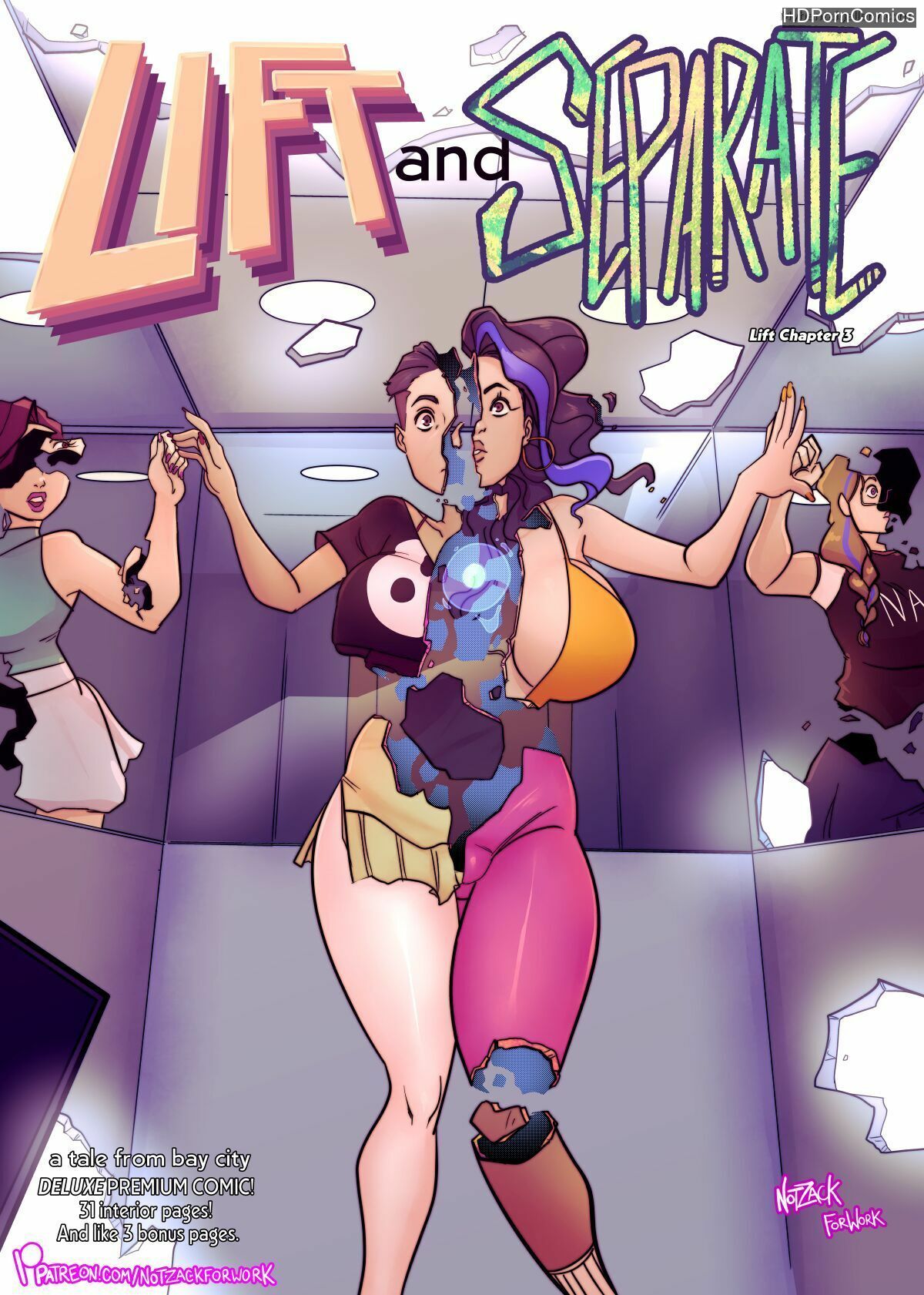 Get Lifted with Elevator Porn Comics
