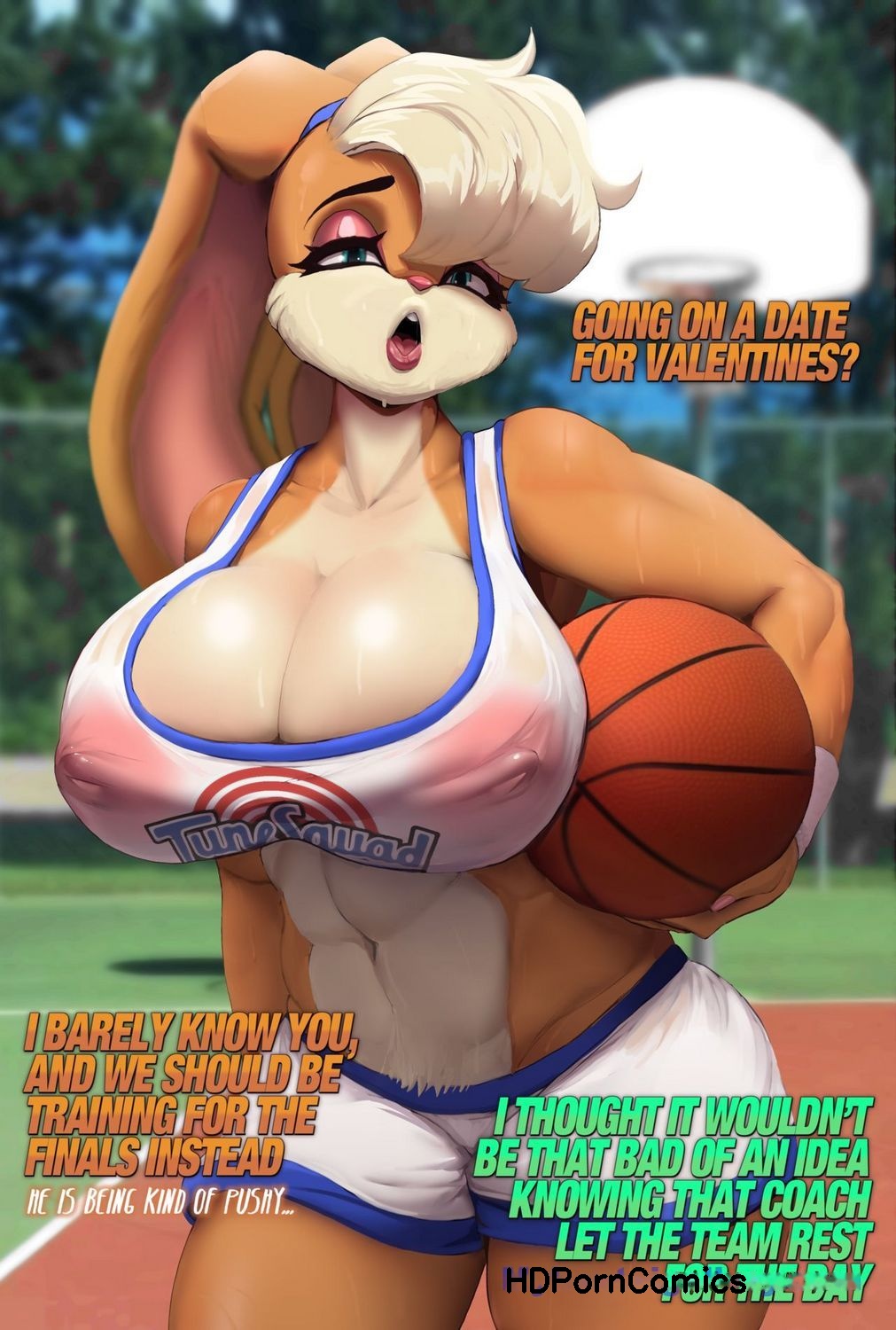 Looney Tunes Lola Bunny Porn Comic - Lola Bunny's Valentine's Day comic porn | HD Porn Comics