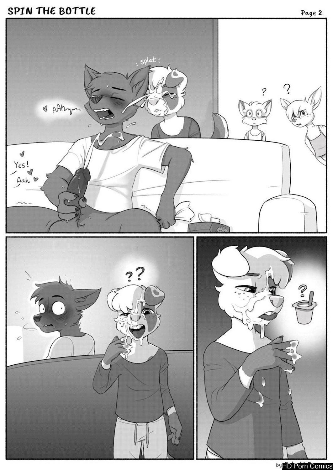 Spin the bottle furry comic